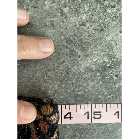 VTG Mercury Flare Leg Pants Womens M Mesh Lace Boho Festival Hippie Indie Grunge - Picture 7 of 10